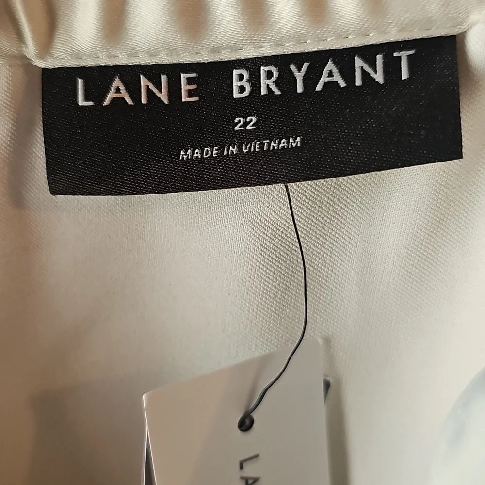 Lane Bryant Scoop-Neck Cami Slip Dress Resort Ombre Sz 22 New With Tags - Picture 6 of 7